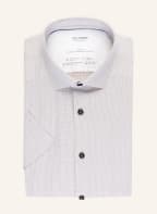 OLYMP Kurzarm-Hemd Level Five body fit , Farbe: CREME/ TAUPE/ DUNKELBLAU (Bild 1)