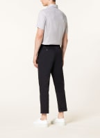 OLYMP Kurzarm-Hemd Level Five body fit , Farbe: CREME/ TAUPE/ DUNKELBLAU (Bild 1)