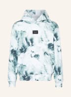 Calvin Klein Hoodie, Farbe: WEISS/ HELLGRÜN/ DUNKELGRÜN (Bild 1)