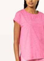ICHI T-Shirt IHREBEL mit Glitzergarn , Farbe: PINK (Bild 1)