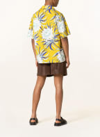 VALENTINO Resort shirt comfort fit, Color: YELLOW/ WHITE/ PURPLE (Image 1)