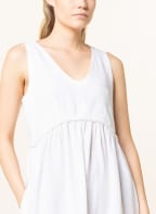 lilienfels Leinenkleid, Farbe: WEISS (Bild 1)