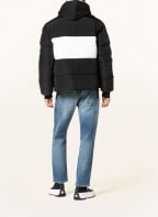 Calvin Klein Jeans Steppjacke, Farbe: SCHWARZ/ WEISS (Bild 1)