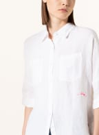 FRIEDA & FREDDIES Oversized-Hemdbluse aus Leinen, Farbe: WEISS (Bild 1)