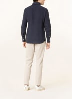 STROKESMAN'S Leinenhemd Modern Fit , Farbe: DUNKELBLAU (Bild 1)