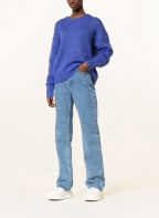GANNI Pullover mit Mohair , Farbe: BLAU (Bild 1)
