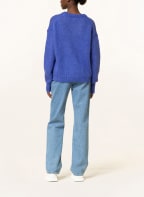 GANNI Pullover mit Mohair , Farbe: BLAU (Bild 1)