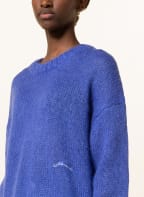 GANNI Pullover mit Mohair , Farbe: BLAU (Bild 1)