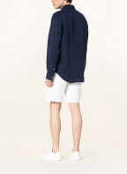 POLO RALPH LAUREN Hemd Custom Fit mit Leinen und Seide, Farbe: DUNKELBLAU (Bild 1)