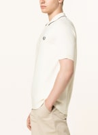 FRED PERRY Strick-Poloshirt, Farbe: ECRU (Bild 1)