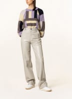 CLOSED Sweater , Color: BLACK/ LIGHT YELLOW/ PURPLE (Image 1)