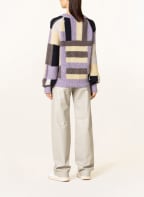 CLOSED Sweater , Color: BLACK/ LIGHT YELLOW/ PURPLE (Image 1)