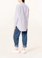 CLOSED Hemdbluse , Farbe: WEISS/ LILA (Bild 1)