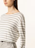 CLOSED Long sleeve shirt , Color: CREAM/ GRAY (Image 1)