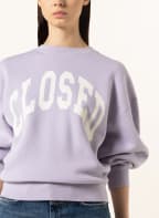 CLOSED Sweatshirt, Color: LIGHT PURPLE/ WHITE (Image 1)