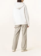 CLOSED Hoodie , Color: WHITE/ DARK ORANGE (Image 1)
