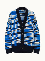 CLOSED Strickjacke , Farbe: BLAU/ WEISS/ SCHWARZ (Bild 1)