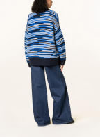 CLOSED Strickjacke , Farbe: BLAU/ WEISS/ SCHWARZ (Bild 1)