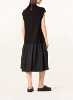 CLOSED Kleid im Materialmix, Farbe: SCHWARZ (Bild 1)