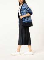 CLOSED Pleated culottes ROSLEY, Color: DARK BLUE (Image 1)