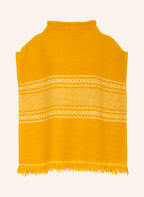 CLOSED Poncho , Farbe: DUNKELGELB/ ECRU (Bild 1)