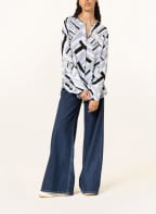CLOSED Bluse , Farbe: SCHWARZ/ WEISS/ BLAU (Bild 1)