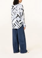 CLOSED Bluse , Farbe: SCHWARZ/ WEISS/ BLAU (Bild 1)