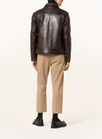 MILESTONE Lederjacke MS-MATTEO, Farbe: DUNKELBRAUN (Bild 1)