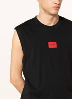 HUGO Top DANKTO, Color: BLACK (Image 1)