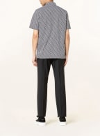 HUGO Kurzarm-Hemd EBOR Straight Fit , Farbe: SCHWARZ/ WEISS (Bild 1)
