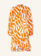 RISY & JERFS Kleid DELFT, Farbe: WEISS/ ORANGE (Bild 1)