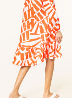 RISY & JERFS Kleid DELFT, Farbe: WEISS/ ORANGE (Bild 1)