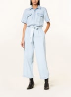 rag & bone Jumpsuit with linen, Color: LIGHT BLUE (Image 1)