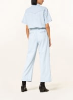 rag & bone Jumpsuit with linen, Color: LIGHT BLUE (Image 1)