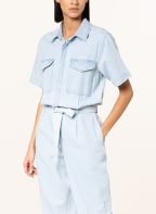 rag & bone Jumpsuit with linen, Color: LIGHT BLUE (Image 1)