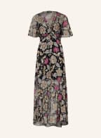 rag & bone Kleid TAMAR mit Seide , Farbe: SCHWARZ/ FUCHSIA/ CREME (Bild 1)