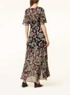 rag & bone Kleid TAMAR mit Seide , Farbe: SCHWARZ/ FUCHSIA/ CREME (Bild 1)