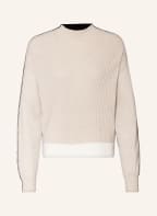BOGNER Pullover CAMIE mit Cashmere, Farbe: HELLGRAU/ SCHWARZ/ BEIGE (Bild 1)
