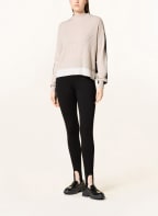 BOGNER Pullover CAMIE mit Cashmere, Farbe: HELLGRAU/ SCHWARZ/ BEIGE (Bild 1)