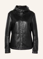 MILESTONE Lederjacke BRANDY, Farbe: SCHWARZ (Bild 1)