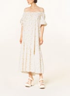 EDITED Kleid ALUNA, Farbe: ECRU/ GELB (Bild 1)