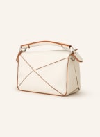 LOEWE Umhängetasche PUZZLE MINI, Farbe: CREME/ COGNAC (Bild 1)