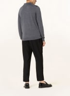 REISS Strick-Poloshirt MILBURN aus Merinowolle, Farbe: DUNKELGRAU (Bild 1)