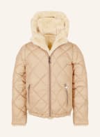 GARCIA Steppjacke zum Wenden mit Kunstfell, Farbe: BEIGE (Bild 1)