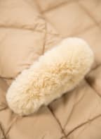 GARCIA Steppjacke zum Wenden mit Kunstfell, Farbe: BEIGE (Bild 1)