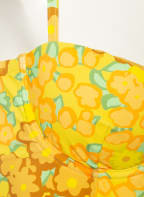TORY BURCH Bügel-Badeanzug BLOSSOM, Farbe: GELB/ HELLORANGE/ MINT (Bild 1)