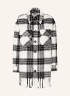 ICHI Overjacket IHESTA, Farbe: WEISS/ SCHWARZ (Bild 1)