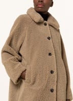 ICHI Teddyfell-Mantel IHHARLENE, Farbe: HELLBRAUN (Bild 1)