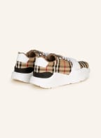 BURBERRY Sneaker REGIS, Farbe: WEISS/ BEIGE/ SCHWARZ (Bild 1)