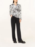 MARC CAIN Henley-Shirt, Farbe: 190 white and black (Bild 1)